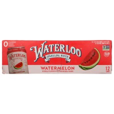WATERLOO SPARKLING WATER: Watermelon Sparkling Water 12Pk, 144 fo