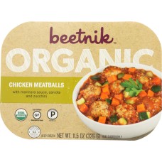 BEETNIK: Organic Chicken Meatballs, 11.5 oz