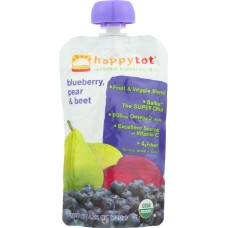 HAPPY BABY: Superfoods Pears, Blueberries & Beets, 4.22 oz