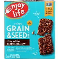 ENJOY LIFE: Bar Grain and Seed Chocolate Marshmallow, 5 oz
