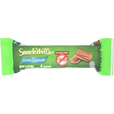 SNACKWELLS: Cookie Vanilla Sandwich CrÃ¨me 4 Pack, 1.7 oz