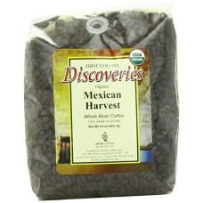 DISCOVERIES: Coffee Whole Bean Mexican Harvest Organic, 24 oz