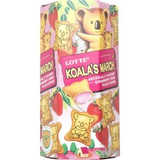 LOTTE: Cookies Koala Strwbry Sm, 1.45 oz