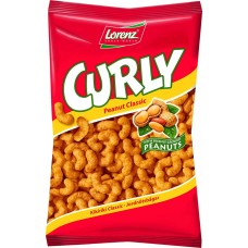 LORENZA: Corn Pufd Pnut Flav Curly, 5.29 oz