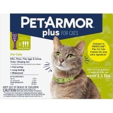 PETARMOR: Drops Petarmor Plus Cat, 3 do