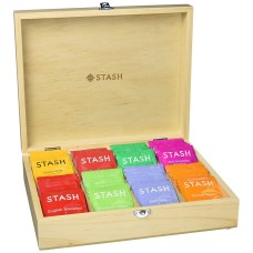 STASH TEA: Tea 8 Flavor Counter Tray, 80 bg