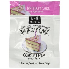 PROJECT 7: Gum Birthday Cake Pouch, 0.6 oz