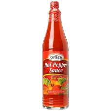 GRACE CARIBBEAN: Hot Pepper Sauce, 6 oz