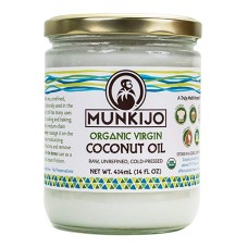 MUNKIJO: Oil Coconut Virgin Organic, 14 oz