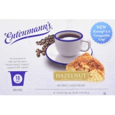 ENTENMANNS: Hazelnut Flavored Coffee Single Serve, 10 pc