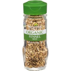 MC CORMICK: Fennel Seed Organic, 1 oz
