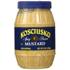 KOSCIUSKO: Spicy Brown Mustard, 9 oz