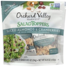 ORCHARD VALLEY HARVEST: Salad Topper Almond Cranberry, 6.8 oz