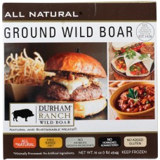 DURHAM RANCH: Ground Wild Boar, 16 oz