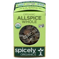 SPICELY ORGANICS: Organic Allspice Whole, .3 oz