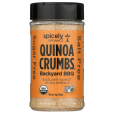 SPICELY ORGANICS: Quinoa Crumbs Backyard Bbq, 6 oz