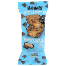 BOBOS OAT BARS: Bars Stuff'd Chocolate Chip Peanut Butter Filled, 2.5 oz