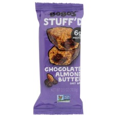 BOBOS OAT BARS: Bars Stuff'd Chocolate Almond Butter Filled, 2.5 oz