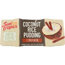 SUN TROPICS: Coconut Rice Pudding Cinnamon, 8.46 oz