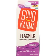 GOOD KARMA: Flax Milk Original, 64 oz