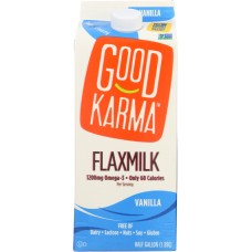 GOOD KARMA: Flax Milk Vanilla, 64 oz