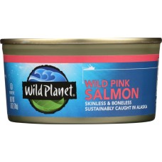 WILD PLANET: Wild Alaska Pink Salmon, 6 oz