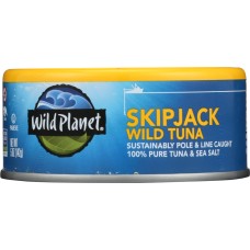 WILD PLANET: Wild Skipjack Light Tuna, 5 oz
