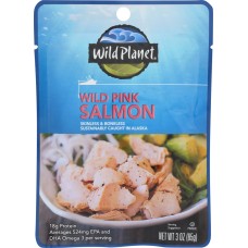 WILD PLANET: Wild Pink Salmon Pouch, 3 oz