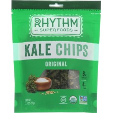 RHYTHM SUPERFOODS: Kale Chips Original, 2 oz