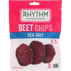 RHYTHM SUPERFOODS: Sea Salt Beet Chips, 1.4 oz