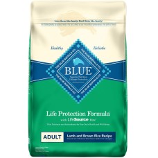 BLUE BUFFALO: Dog Adlt Lmb Brn Rice, 15 lb