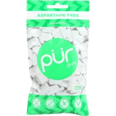 PUR: Spearmint Chewing Gum, 2.72 oz