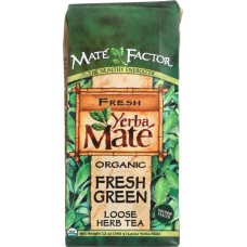 MATE FACTOR: Loose Fresh Green Organic Yerba Mate, 12 oz