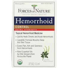 FORCES OF NATURE: Hemorrhoid Control Extra Strength, 11 ml