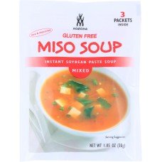 MISHIMA: Miso Soup Instant Soybean Paste Mixed, 1.05 oz
