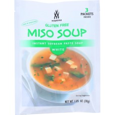 MISHIMA: Miso Soup Instant Soybean Paste White, 1.05 oz