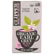 CLIPPER: Organic Earl Grey Black Tea, 1.41 oz
