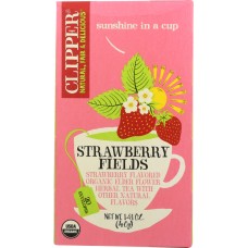 CLIPPER: Organic Strawberry Fields Tea, 1.41 oz