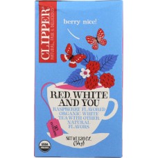 CLIPPER: Organic Red White & You Tea, 1.20 oz