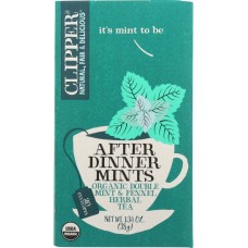 CLIPPER: Organic After Dinner Mints Tea, 1.34 oz