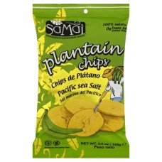 SAMAI: Chips Plantain Pacific Sea Salt, 5 oz