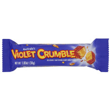 VIOLET CRUMBLE: Honeycomb Chocolate Bar, 1.05 oz