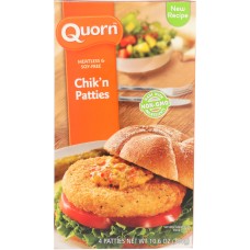 QUORN: Meatless and Soy-Free Chik'n Patties 4 Count, 10.6 oz