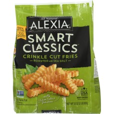 ALEXIA: Smart Classics Fries Crinkle Cut Roasted with Sea Salt, 32 oz