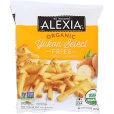 ALEXIA FOODS: Organic Yukon Select Fries with touch of Sea Salt, 15 oz