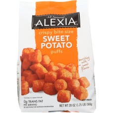 ALEXIA: Sweet Potato Puffs Crispy Bite-Size, 20 oz