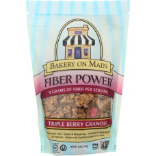 BAKERY ON MAIN: Gluten Free Granola Fiber Power Triple Berry, 12 oz