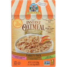 BAKERY ON MAIN: Instant Oatmeal Variety Pack 3, 10.5 oz