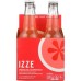 IZZE BEVERAGE: Sparkling Grapefruit  Juice 4 count (12 oz each), 48 oz