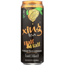 XING TEA: Half & Half Premium Tea & Lemonade, 23.5 oz
